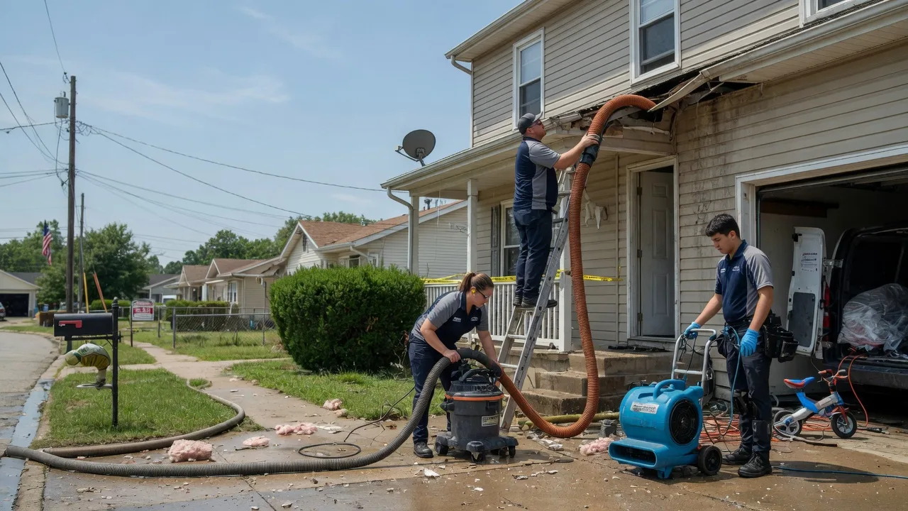 Water Damage Restoration in Booneville, MS near me